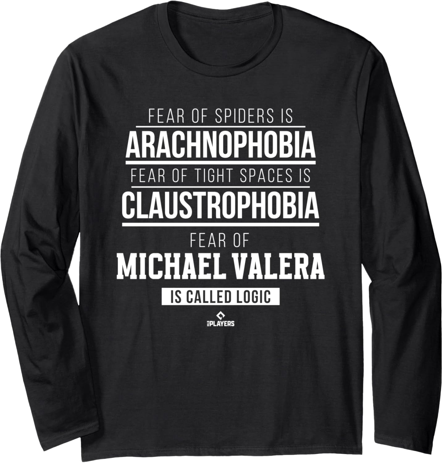 Fear of Michael Valera Prospect Baseball Fan Gear Long Sleeve Apparel | Trending 2025