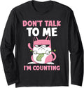 Don't Talk To Me I'm Counting Knitting Yarn Knit Knitter Long Sleeve Yarn Supply | Viral US Pick | Perfect for Crafters