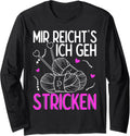 MIR REICHT'S ICH GEH knit yarn heart Long Sleeve Yarn Supply | Trending 2025 | Perfect for Crafters