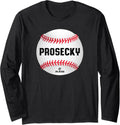 Baseball Michael Prosecky Prospect Baseball Fan Gear Long Sleeve Apparel | Viral Streetwear Style