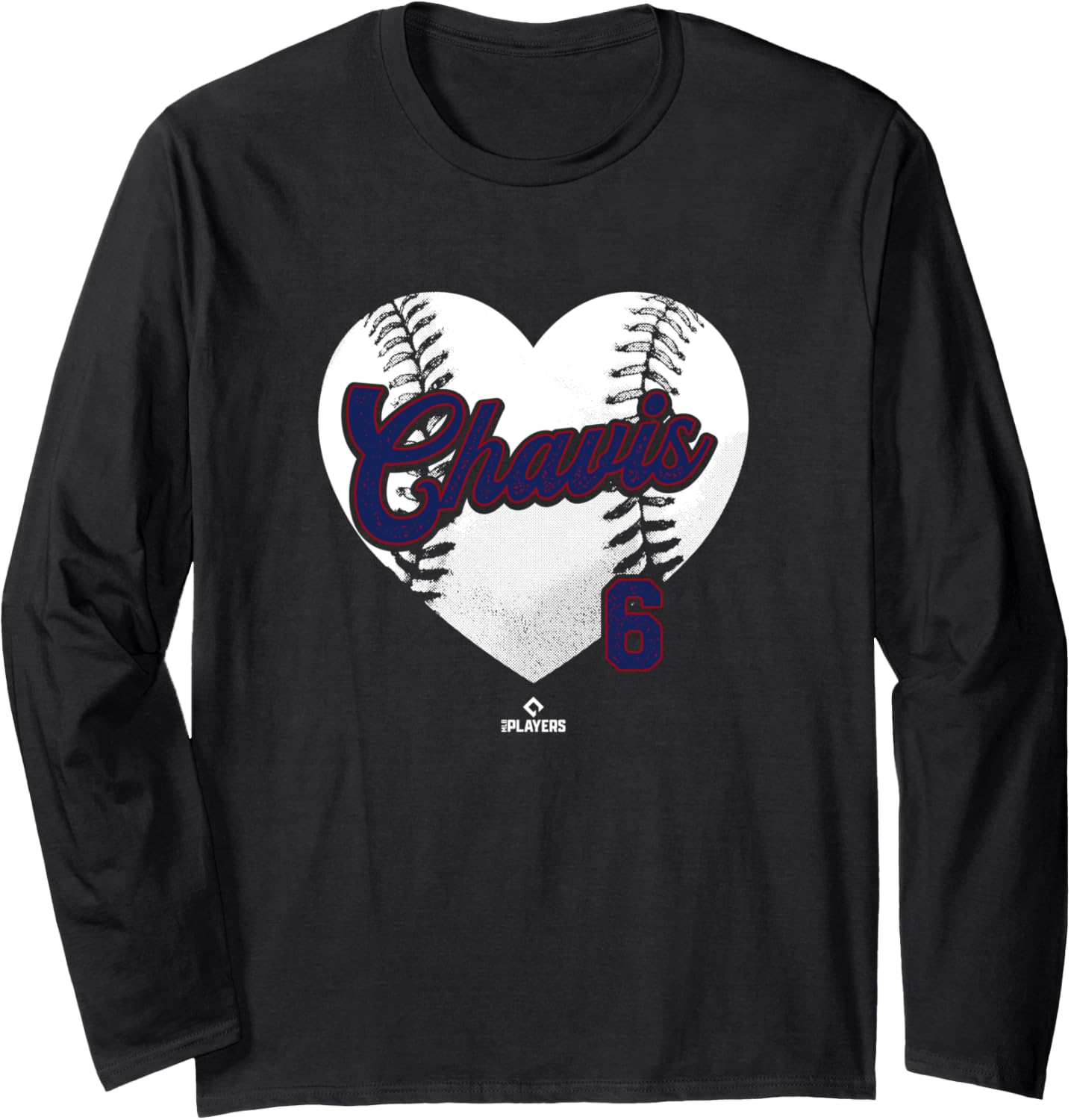 Baseball Heart Michael Chavis Washington MLBPA Long Sleeve Apparel | Perfect Gift Idea