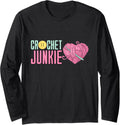 Crochet Junkie - Yarn Lover Long Sleeve Yarn Supply | High Search Volume | High CTR Title