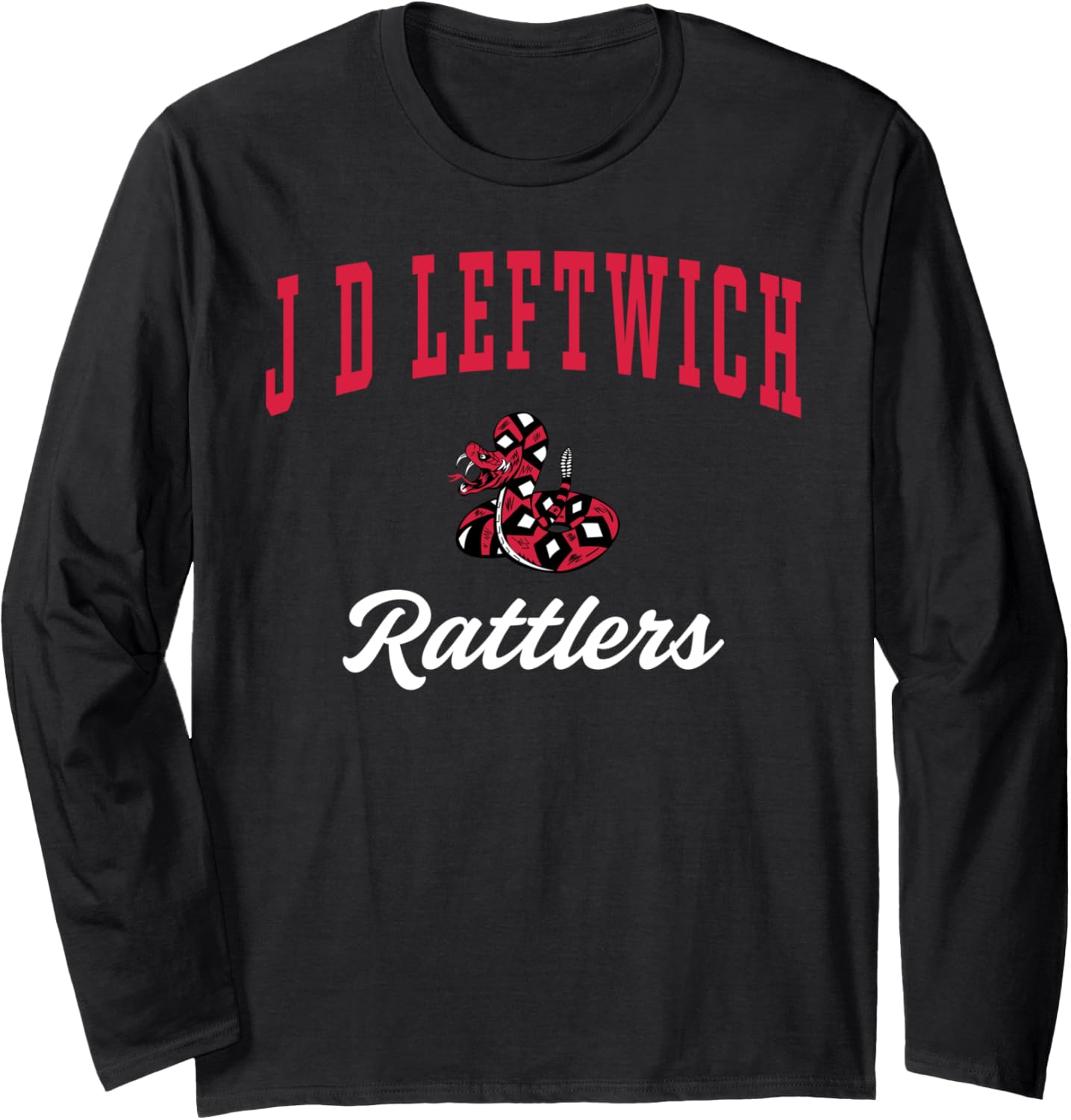 J.D. Leftwich High School Rattlers Long Sleeve T-Shirt C3 T-Shirt | Best Seller Pick