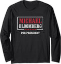 Michael Bloomberg Democrat 2020 Long Sleeve Apparel | Premium Quality