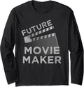 Future Movie Maker Students Director Producer Filmmaker Long Sleeve Apparel | High Search Volume | Comfort Daily Wear