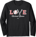 Love Michael Grove Los Angeles MLBPA Long Sleeve Apparel | US Best Seller