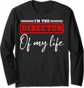 Movie Director Of My Life Film Maker Producer Filmmaker Long Sleeve Apparel | High Search Volume | Aesthetic Fit