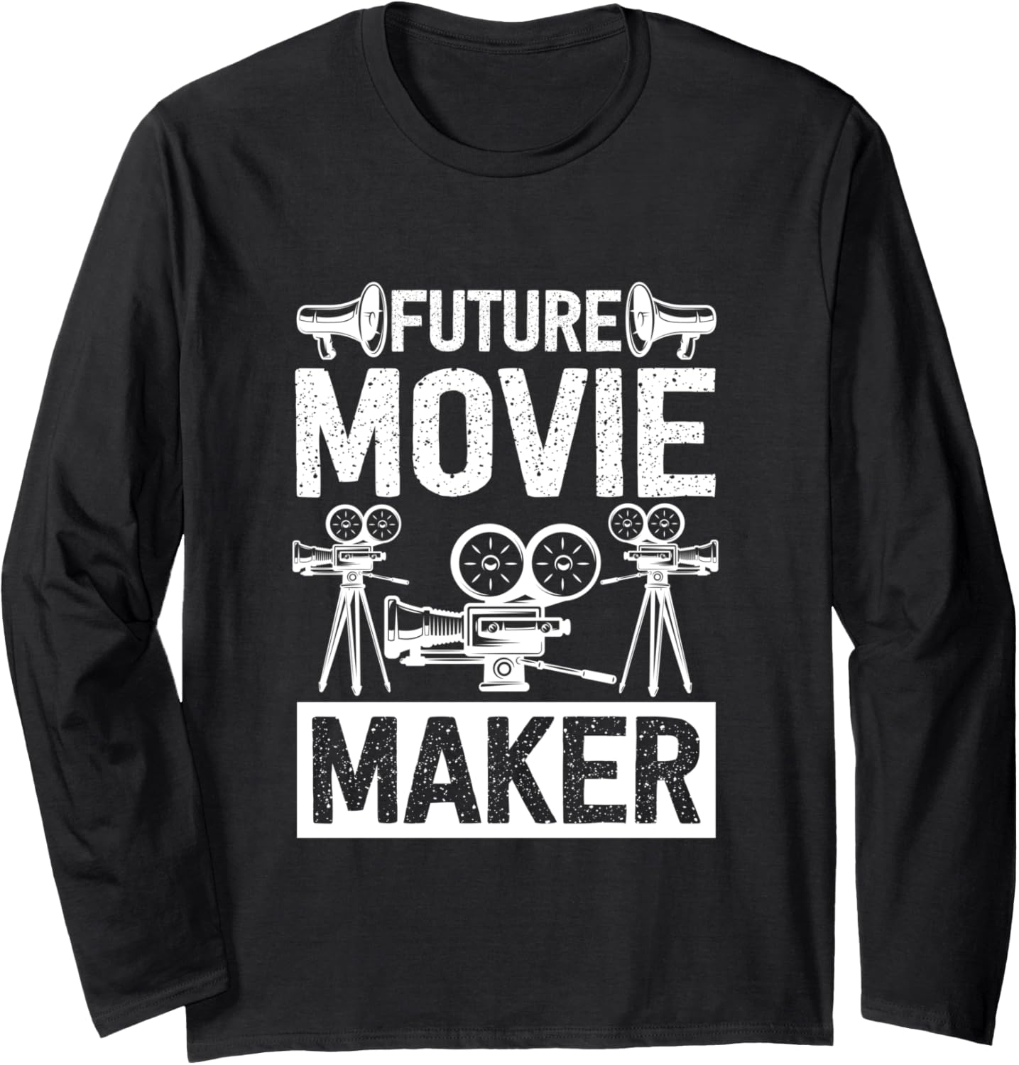 Future Movie Maker Funny Director Filmmaker Long Sleeve Apparel | Trending 2025 | Comfort Daily Wear