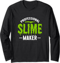 Professional Slime Maker Slime Making Long Sleeve Apparel | Best Seller Pick | Comfort Daily Wear
