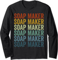 Soap Maker Soap Making Long Sleeve Apparel | Trending 2025 | Perfect Gift Idea