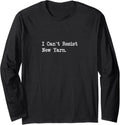 I Can u2019t Resist New Yarn Sarcastic Knitting Quotes Apparel Long Sleeve Yarn Supply | Top Rated | Perfect for Craf...