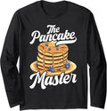 The Pancake Master Pancake Lover Foodie Pancake Maker Long Sleeve Apparel | Premium Quality | Must-Have Style