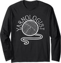 Yarnologist Knitting Fan Professional Yarn Collector Knitter Long Sleeve Yarn Supply | Viral US Pick | Perfect for Cr...