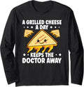 Grilled Cheese Sandwich Quote for a Grilled Cheese Maker Long Sleeve Apparel | US Viral Style | Must-Have Style