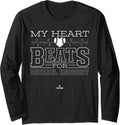 My Heart Beats for Michael Kennedy Prospect Baseball Fan Long Sleeve Apparel | Viral Streetwear Style