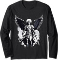 Christian Archangel Saint Michael Long Sleeve Apparel | Viral Streetwear Style