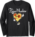 Funny Pizzaiolo Pizza Man Making A Pizza - The Pizza Maker Long Sleeve Apparel | Best Seller Pick | Comfort Daily Wear