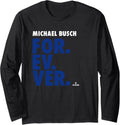 Forever Baseball Michael Busch Chicago Baseball MLBPA Long Sleeve Apparel | US Best Seller
