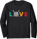 Crochet Love Crochet Heart Yarn Knitting I Love Crochet Long Sleeve Yarn Supply | High Search Volume | Best Seller Ch...