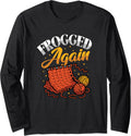 Frogged Again Funny Knitting Crochet Yarn Long Sleeve Yarn Supply | Viral US Pick | Customer Favorite