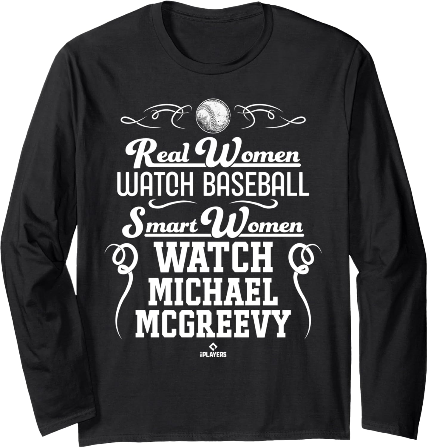 Smart Women Watch Michael McGreevy Prospect Baseball Fan Long Sleeve Apparel | Premium Quality