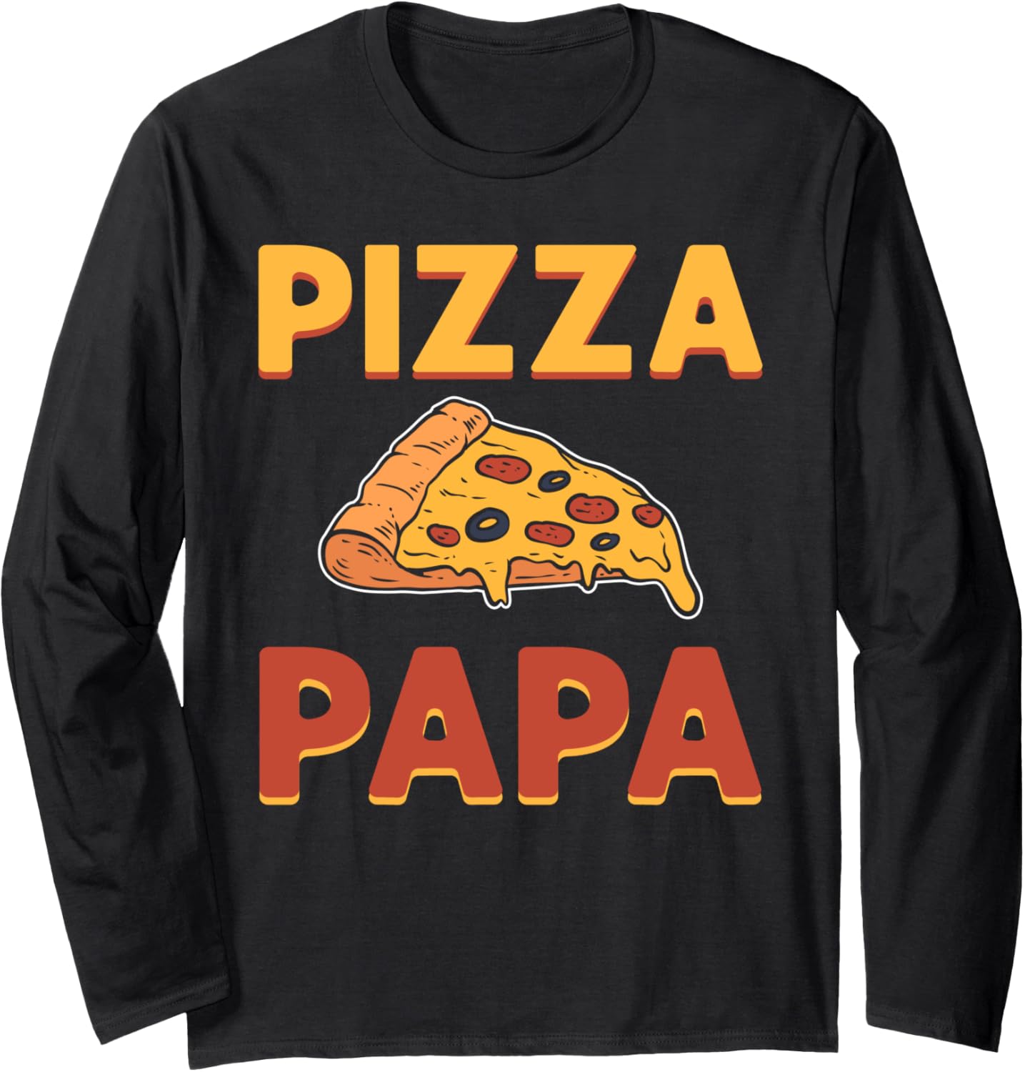 Pizza Papa. Pizza Expert. Pizza Maker. Pizza Making Long Sleeve Apparel | Premium Quality | Comfort Daily Wear