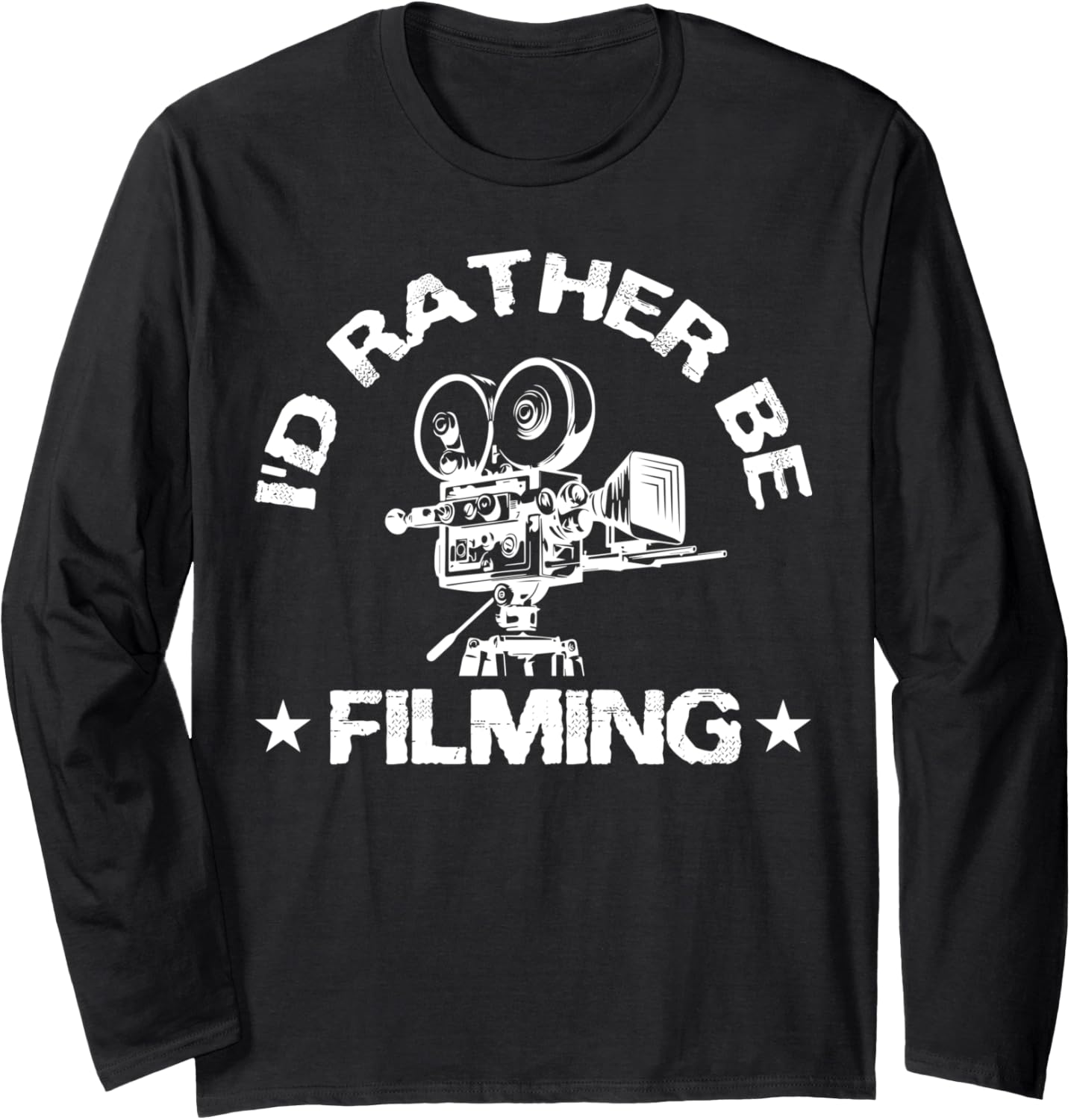 Movie Director Camera Film Maker Producer Filmmaker Long Sleeve Apparel | Premium Quality | Perfect Gift Idea