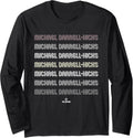 Retro Repeat Michael Darrell-Hicks Prospect Baseball Fan Long Sleeve Apparel | Premium Quality