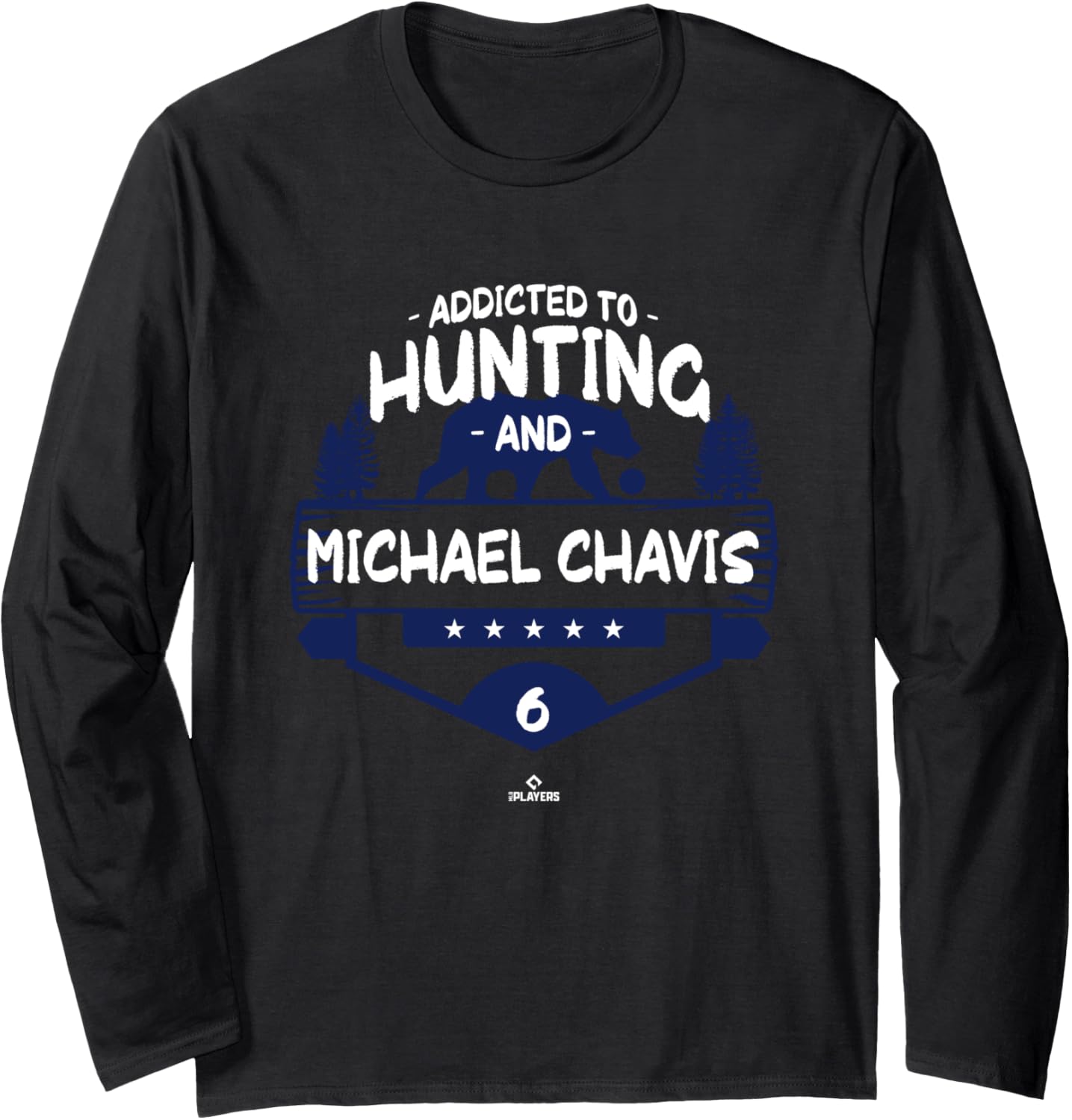 Bear Hunting and Michael Chavis Washington MLBPA Long Sleeve Apparel | Everyday Casual Wear