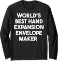 World's Best Hand Expansion Envelope Maker Long Sleeve Apparel | Trending 2025 | Perfect Gift Idea