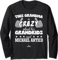 Grandma Crazy for Michael Antico Prospect Baseball Fan Gear Long Sleeve Apparel | Everyday Casual Wear