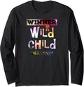WINNER - WILD CHILD CHALLENGE - KID'S FIRST PLACE AWARD Long Sleeve T-Shirt | Premium Quality | Customer Favorite