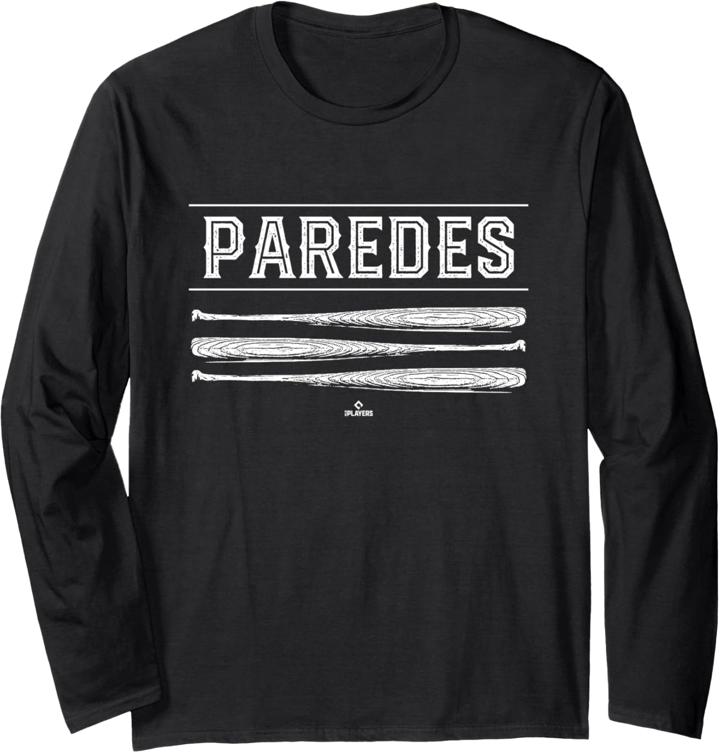 Vintage Baseball Bat Gameday Michael Paredes Prospect Long Sleeve Apparel | Viral Streetwear Style