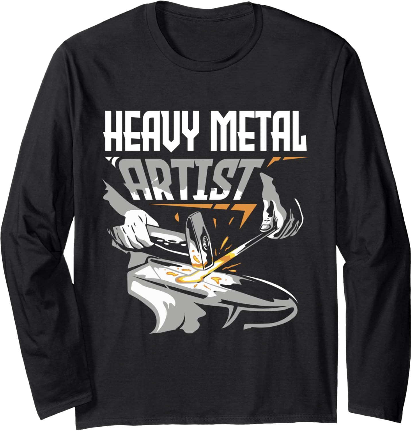 Blacksmith Knife Maker Design for a Metalworker Long Sleeve Apparel | Premium Quality | Aesthetic Fit