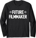 Film School - Movie Making - Student Filmmaker - Filmmaker Long Sleeve Apparel | Premium Quality | Perfect Gift Idea