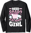 Soap Making Soap Maker Funny Long Sleeve Apparel | High Search Volume | Perfect Gift Idea