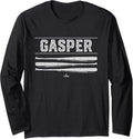 Vintage Baseball Bat Gameday Michael Gasper Prospect Long Sleeve Apparel | Everyday Casual Wear