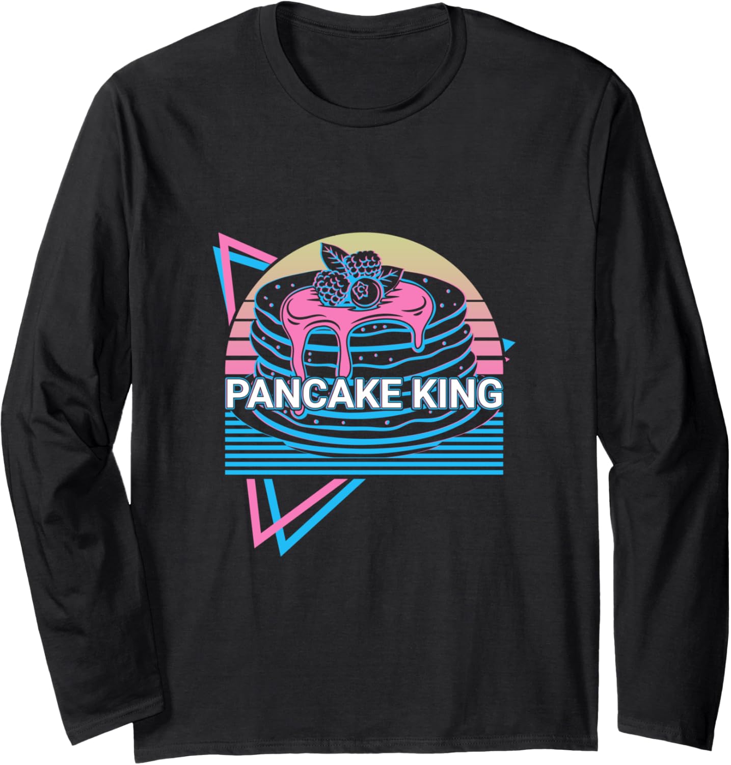 Pancake King Pancake Maker Long Sleeve Apparel | US Viral Style | Aesthetic Fit