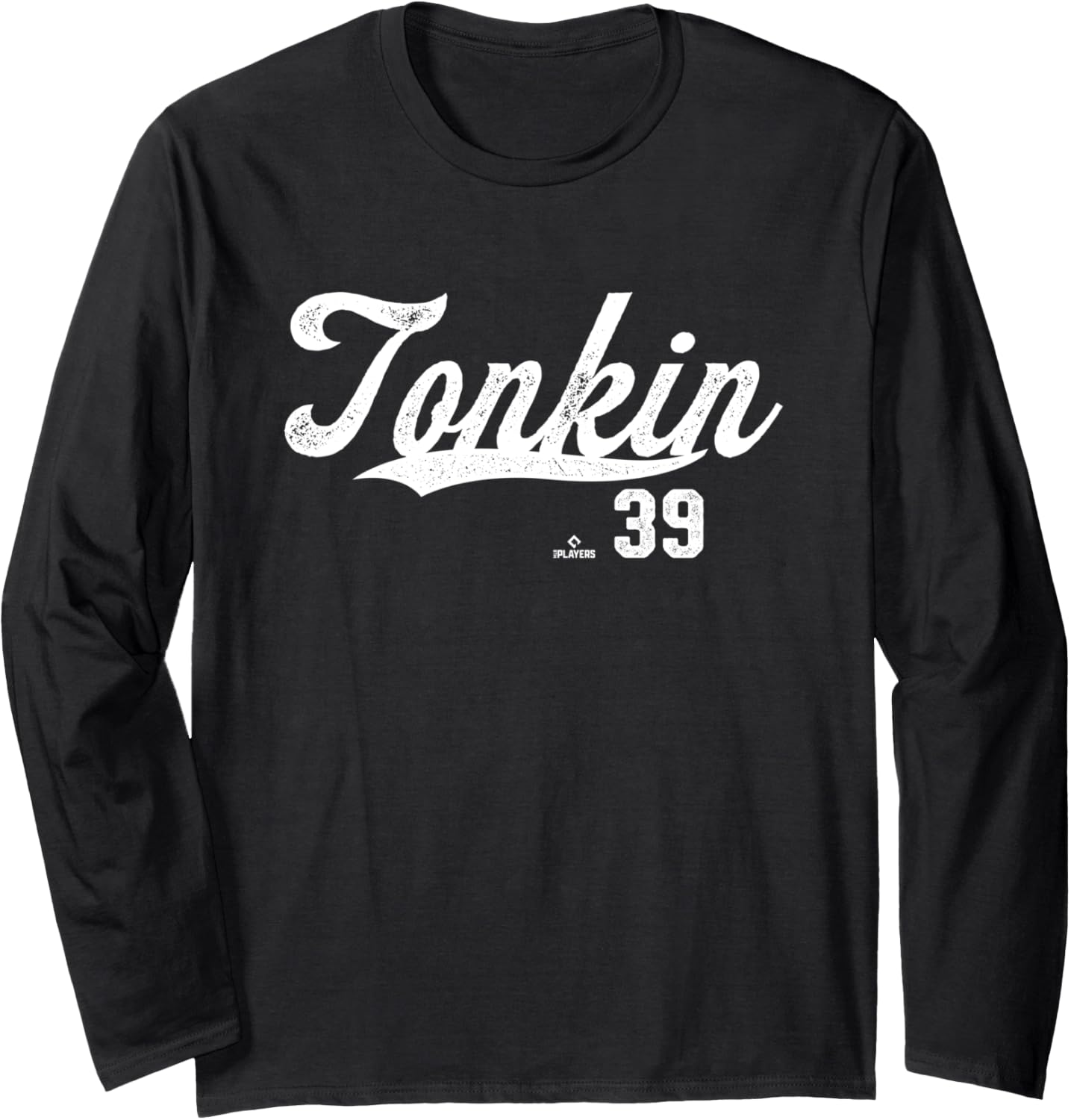 Distressed Swoosh Michael Tonkin Minnesota Baseball MLBPA Long Sleeve Apparel | Premium Quality