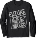Future Movie Director Film Making Filmmaker Funny Gift Long Sleeve Apparel | Premium Quality | Perfect Gift Idea