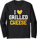Grilled Cheese Love Cheese Maker Novelty Gift Long Sleeve Apparel | US Viral Style | Comfort Daily Wear