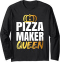 Pizza Maker Queen Long Sleeve Apparel | High Search Volume | Perfect Gift Idea