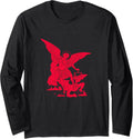 St. Michael the Archangel Long Sleeve Apparel | Viral Streetwear Style