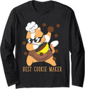 Best Cookie Maker Baking Hobby Long Sleeve Apparel | High Search Volume | Aesthetic Fit