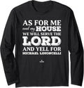 My House Yells for Michael Limoncelli Prospect Baseball Fan Long Sleeve Apparel | Trending 2025