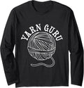 Yarn Collection YARN GURU Funny Yarn Collector Long Sleeve Yarn Supply | High Search Volume | Customer Favorite