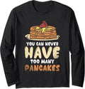 Funny Pancake Chef Breakfast Lover Pancake Maker Pancake Long Sleeve Apparel | Best Seller Pick | Perfect Gift Idea