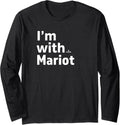 I'm With Michael Mariot Prospect Baseball Fan Gear Long Sleeve Apparel | US Best Seller