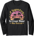 Women A Legendary Ice Cream Maker Has Retired Long Sleeve Apparel | Best Seller Pick | Comfort Daily Wear