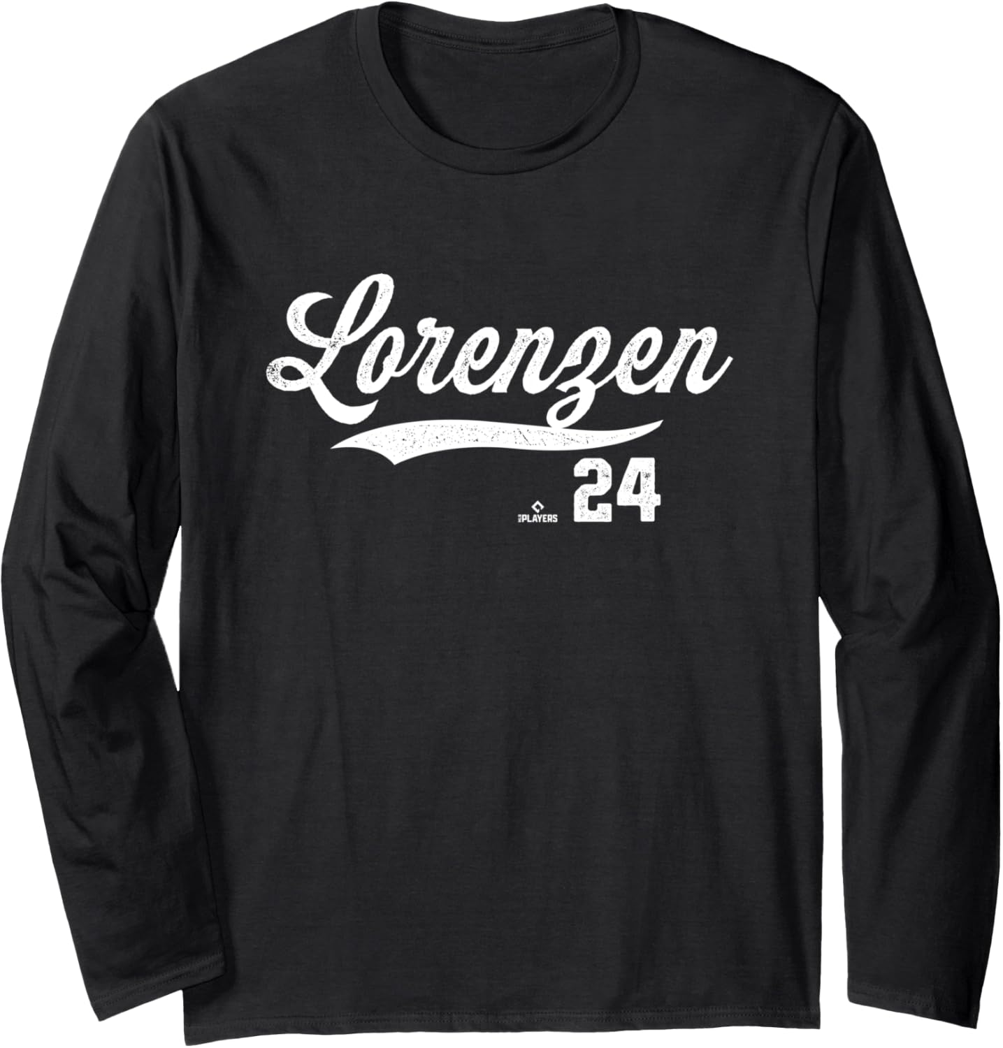 Distressed Swoosh Michael Lorenzen Kansas City Baseball Long Sleeve Apparel | Everyday Casual Wear